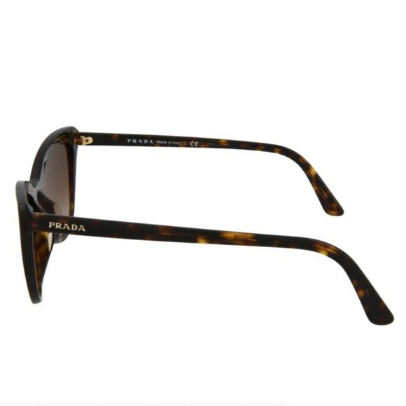 Prada Women\'s Havana Cat Eye Sunglasses!